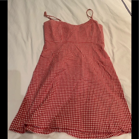 Brandy Melville Dresses Brandy Melville Gingham Minidress Poshmark